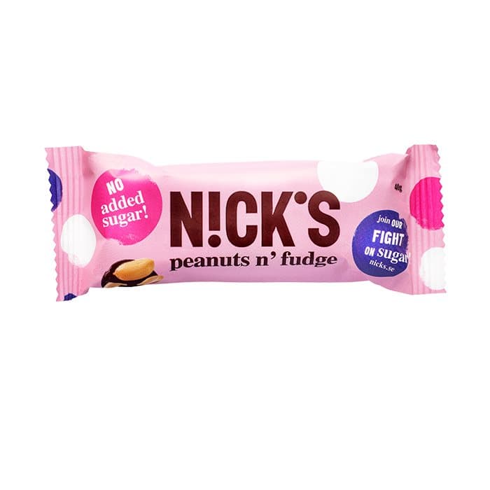 NICKS Peanuts n' Fudge, 40 g