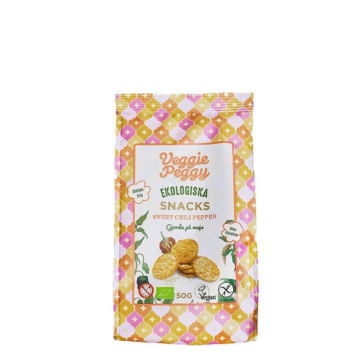 Majssnacks Sweet Chili, 50 g