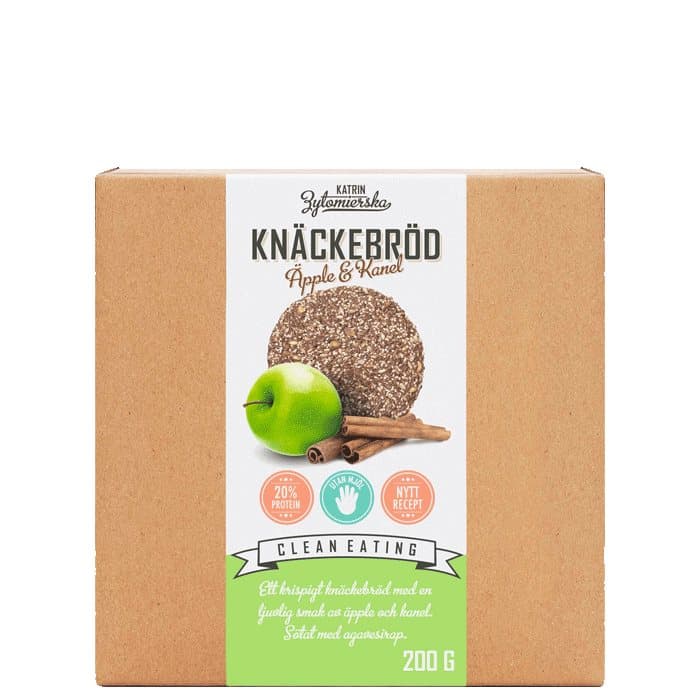 Knäckebröd Äpple & Kanel, 200 g
