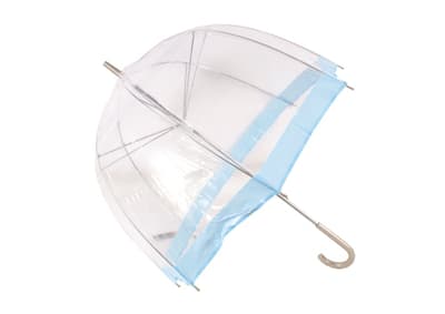 Genomskinligt Dome Paraply i klar pvc-plast
