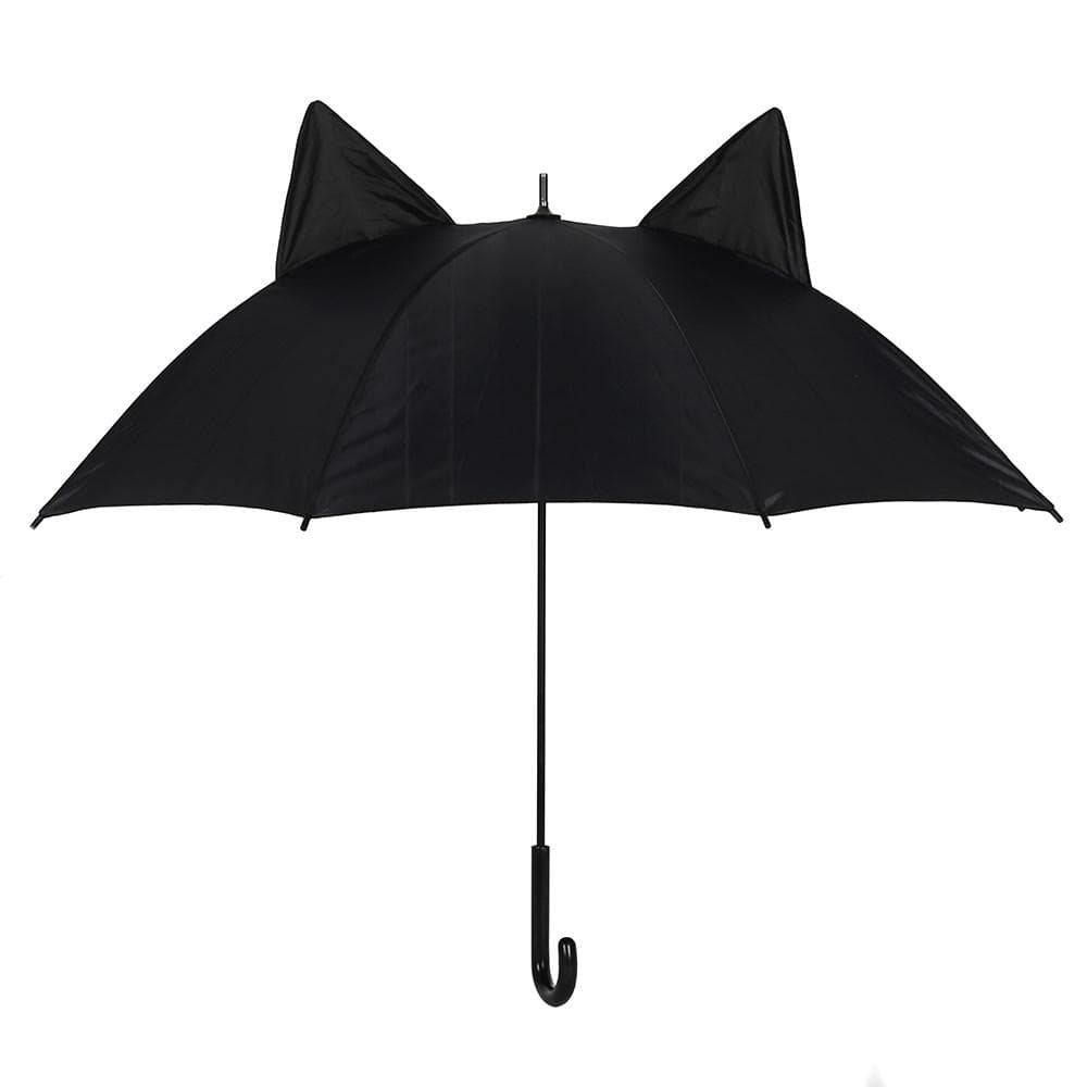 Svart Katt Paraply - 93cm i diameter