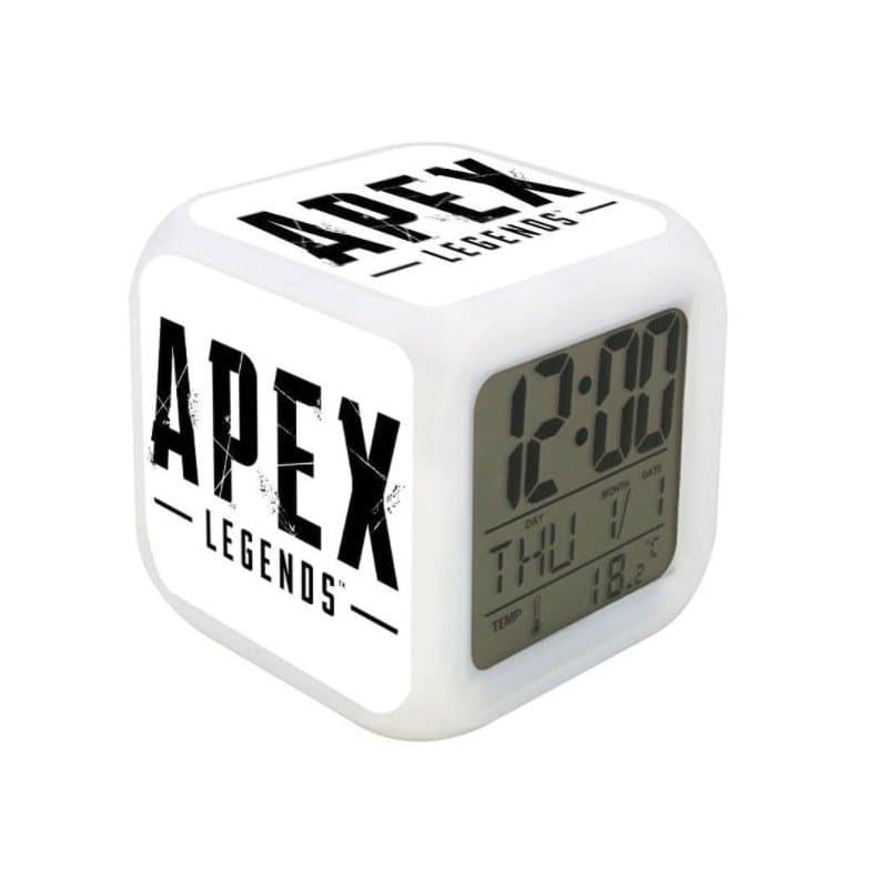 Digital Vekkerklokke - Apex Legends,, White Logotype
