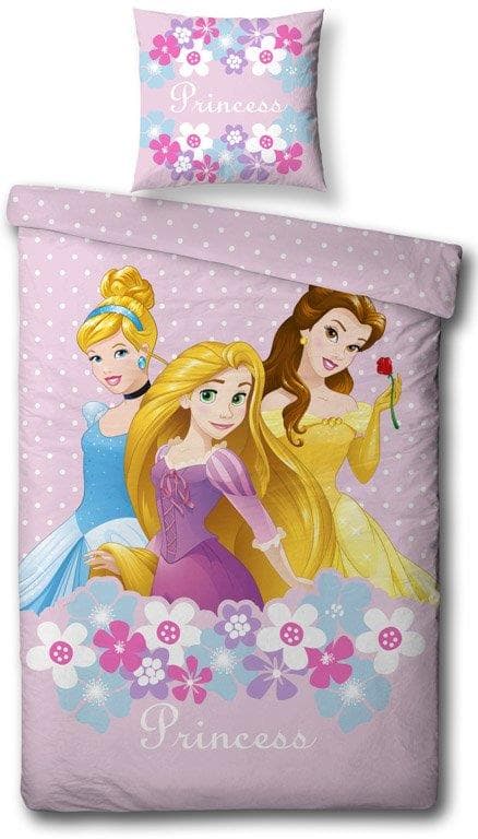 Prinsess påslakanset - Disney - 150x210 cm
