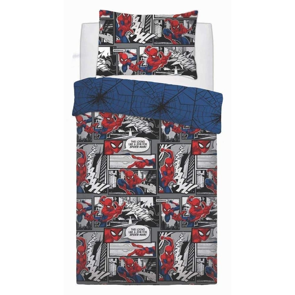 Spider-Man Webs Rotary Duvet Cover Set