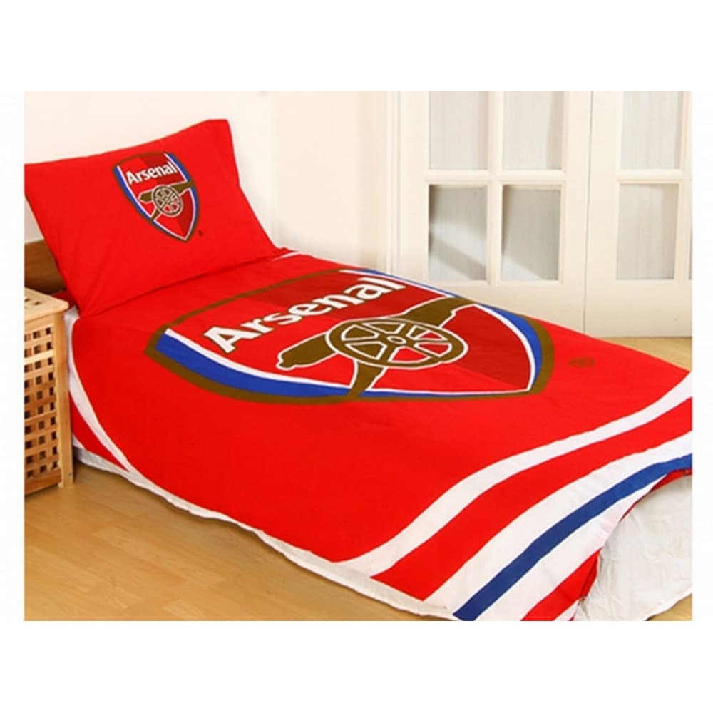 Arsenal FC Pulse Reversible Duvet And Pillow Case Set
