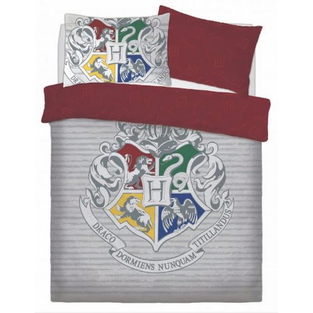 Harry Potter Witchcraft And Wizardry Reversible Double Duvet Set