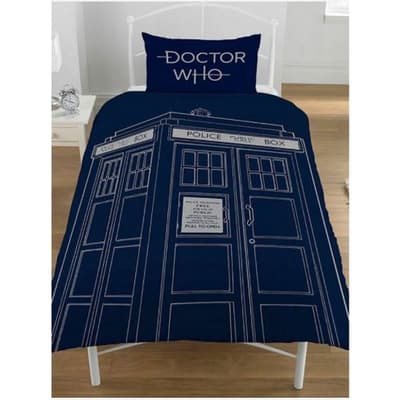 Doctor Who Classic Reversible Single Duvet Set
