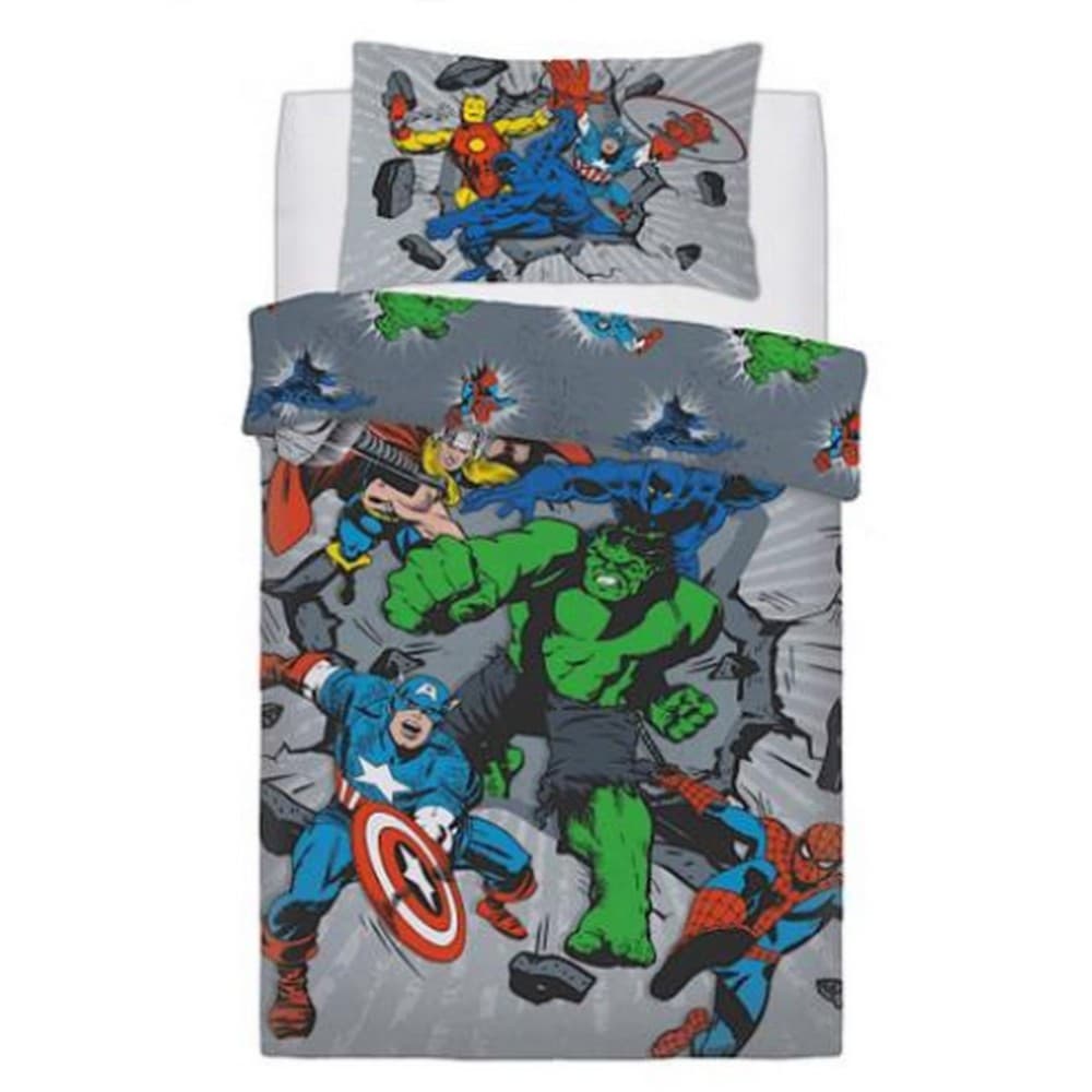 Marvel Break Thru Single Duvet Set