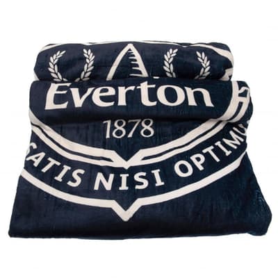 Everton FC Sherpa Fleece Blanket