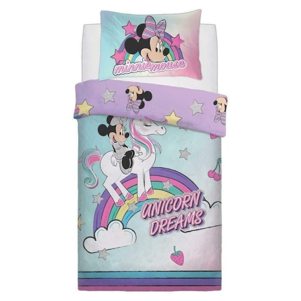 Minnie Mouse Unicorn Dreams Duvet Set