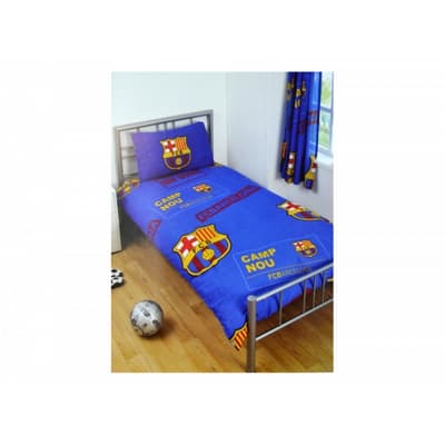 FC Barcelona Patch Duvet And Pillow Set