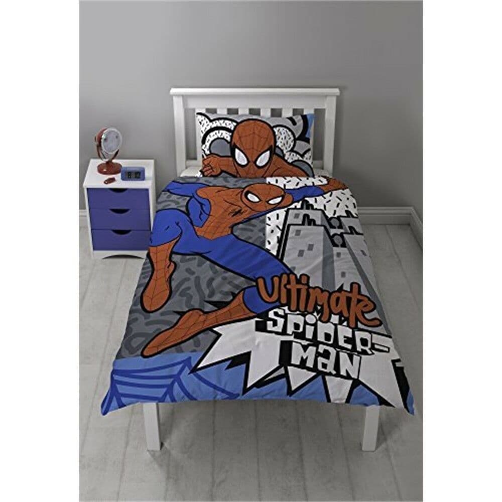 Spider-Man Ultimate Hang Reversible Single Duvet And Pillowcase Set