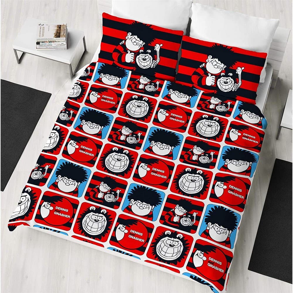 Dennis The Menace Roterande täcke-set för barn / barn