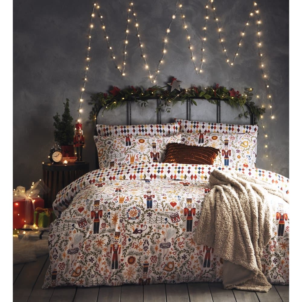 Furn Hand-drawn Nutcracker Single Duvet Cover Set