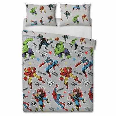Avengers Reversible Duvet Cover Set