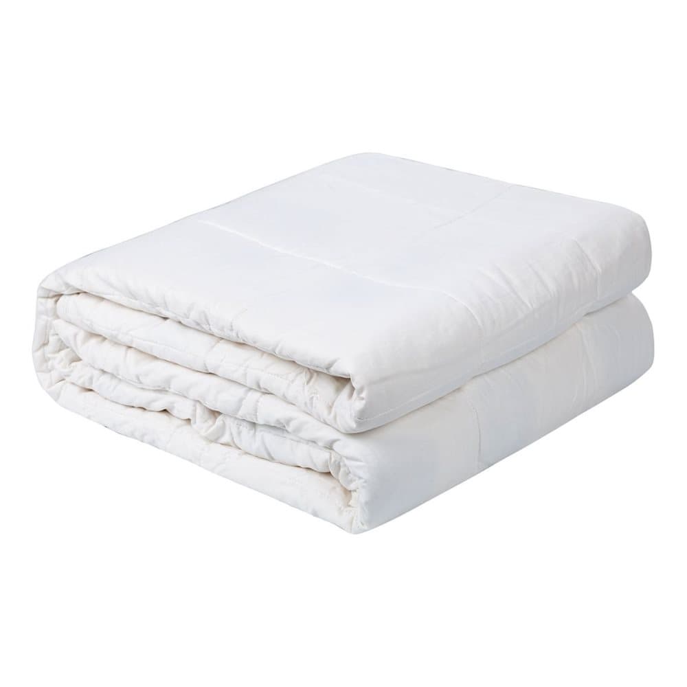 Beckasin Tyngdtäcke 5 kg Vit Bomullssatin – Fritt från polyester