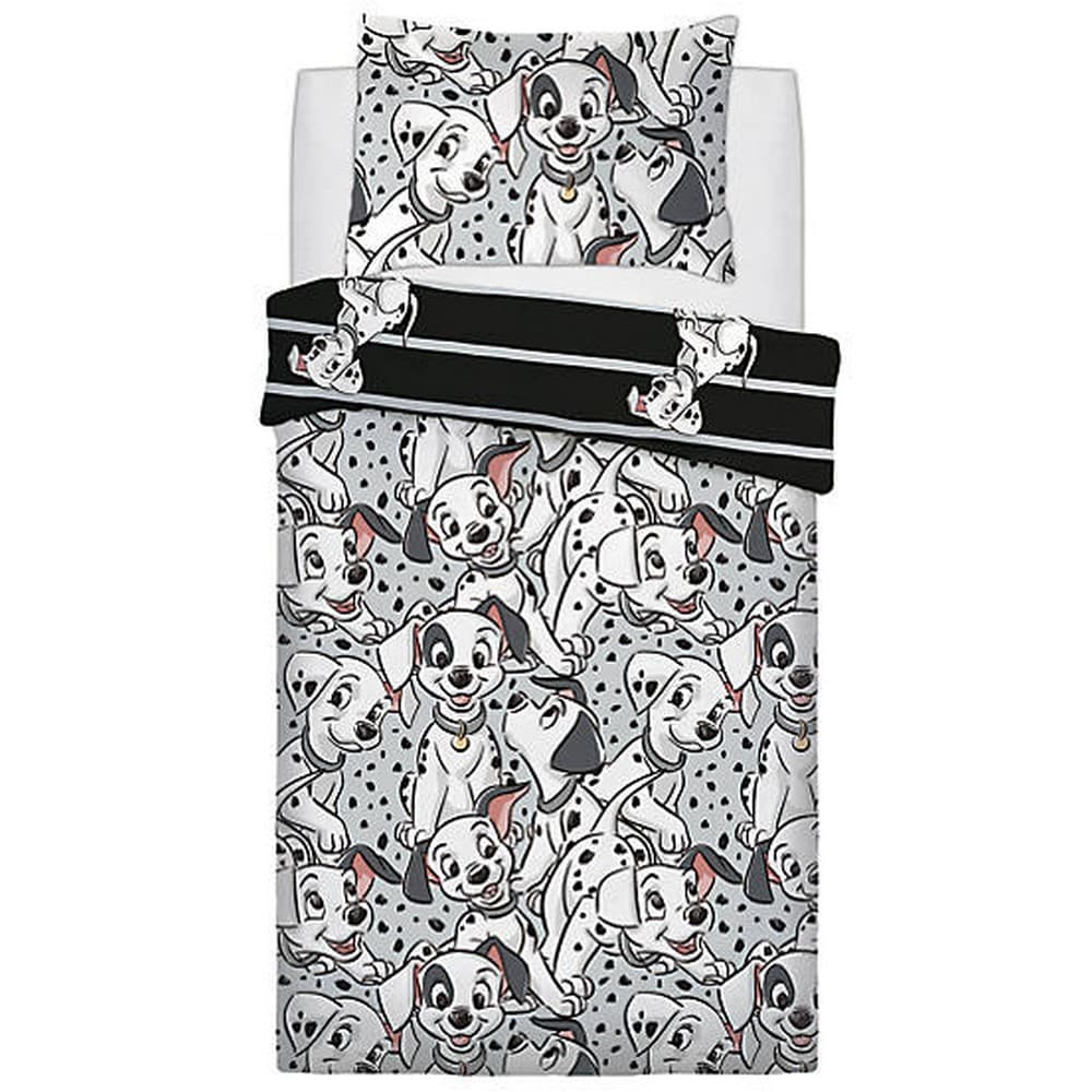 101 Dalmatians Childrens/Kids Hop Skip Jump Single Reversible Duvet Set
