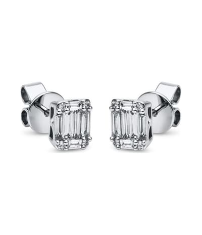 Diamondgroup Dam 2F574W8-1 stud, Öronsmycken