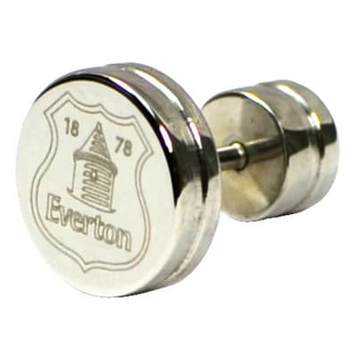 Everton FC Official Stainless Steel Football Crest Stud Earring