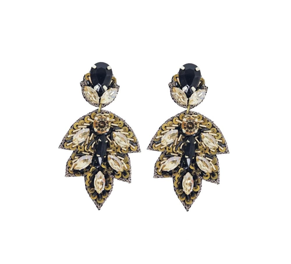 Øredobber Fantasia Big Ear, Black