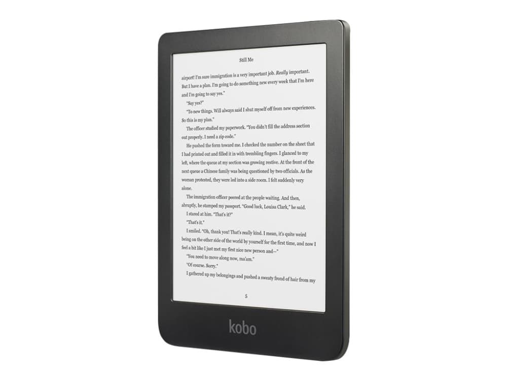 Kobo Clara HD - eBook-läsare - 8 GB - 6" E Ink Carta (1072 x 1448) - pekskärm - Wi-Fi
