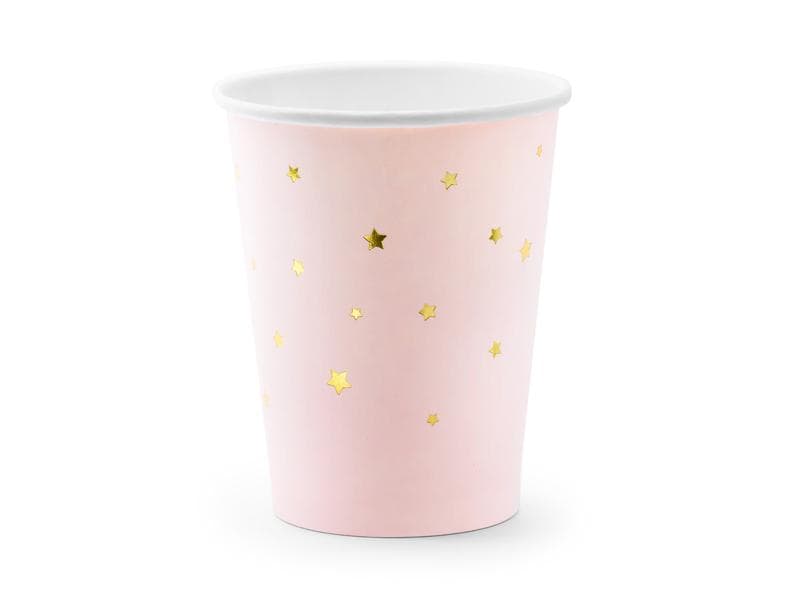 Pappmuggar Stjärnor - Rosa