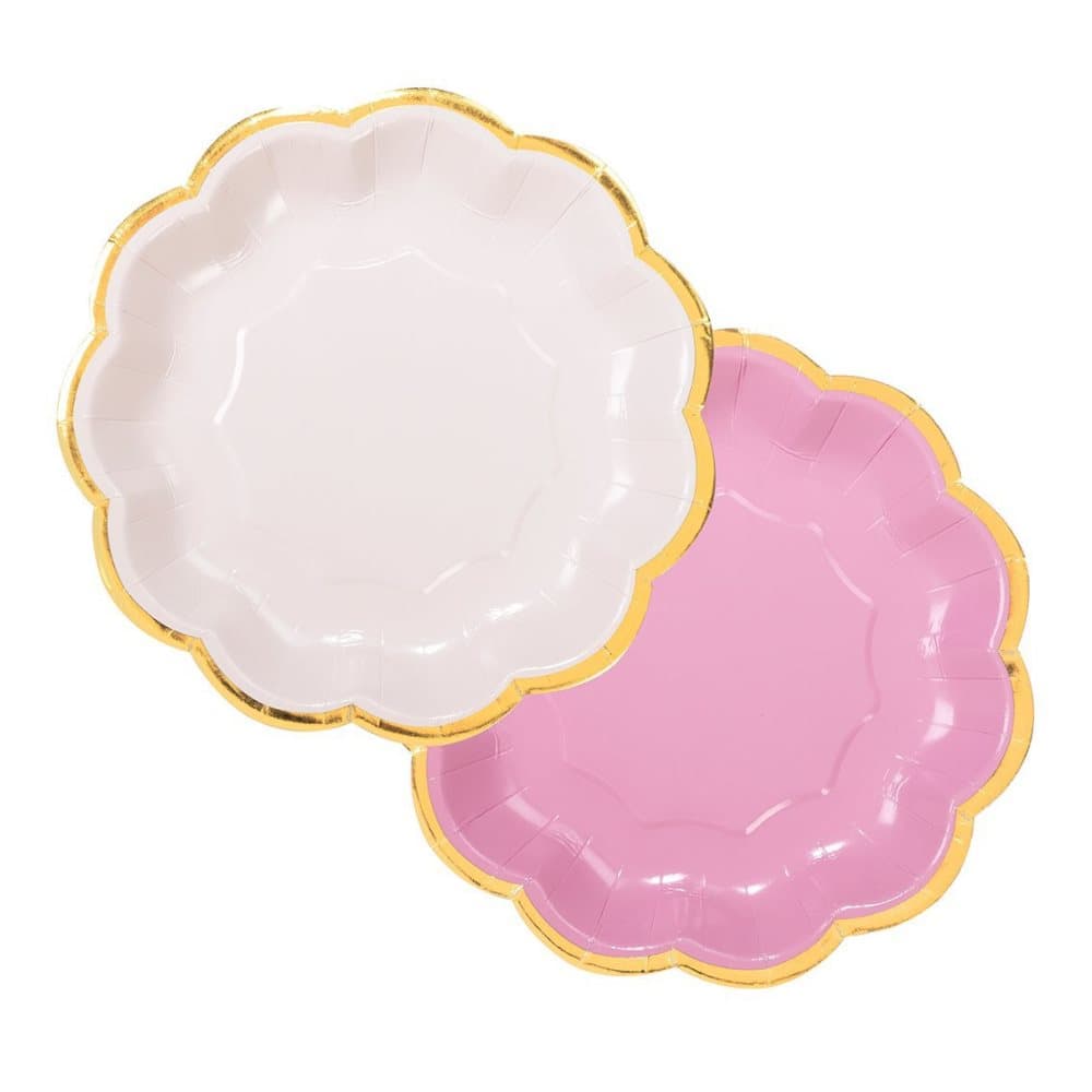 Papptallrikar Rosa 12 st - We Heart Pink