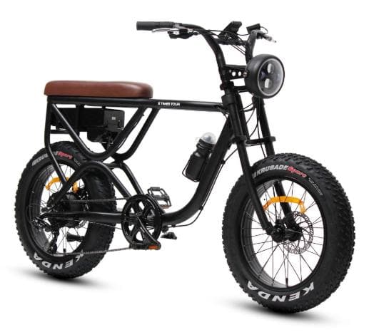Retro custom elcykel 250W Bafang 10.4Ah Batteri