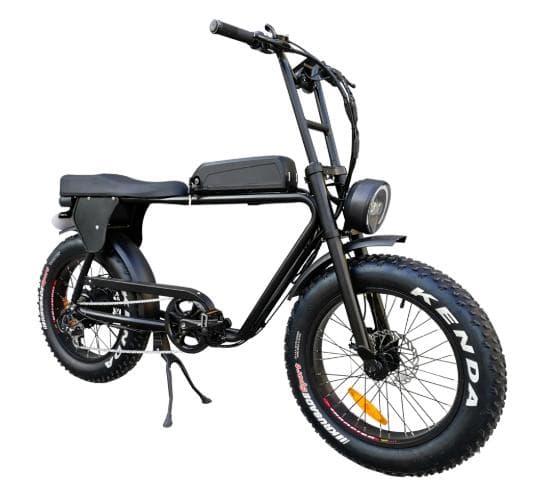 Retro custom elcykel 250W Bafang 10.4Ah Batteri