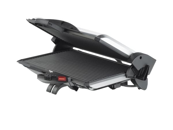 Steba PG 4.3 - Grill / våffeljärn - 2 kW - svart/krom