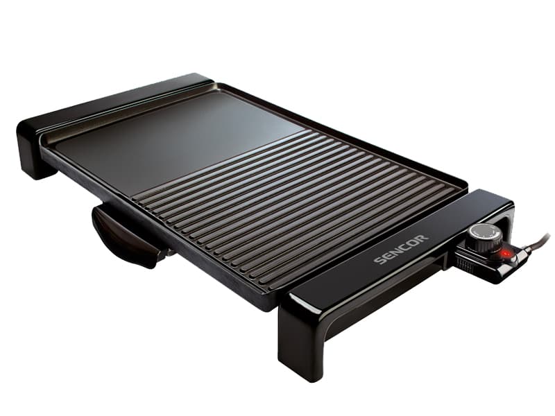 Sencor SBG 106BK, Svart, Bordsskiva, stekbord, 470 x 310 mm, 220-240 V, 50 hz