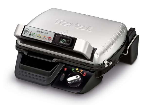 Tefal SuperGrill, Knapper, Rotasjon, 320 x 240 mm, 2000 W, 330 mm, 330 mm, 180 mm