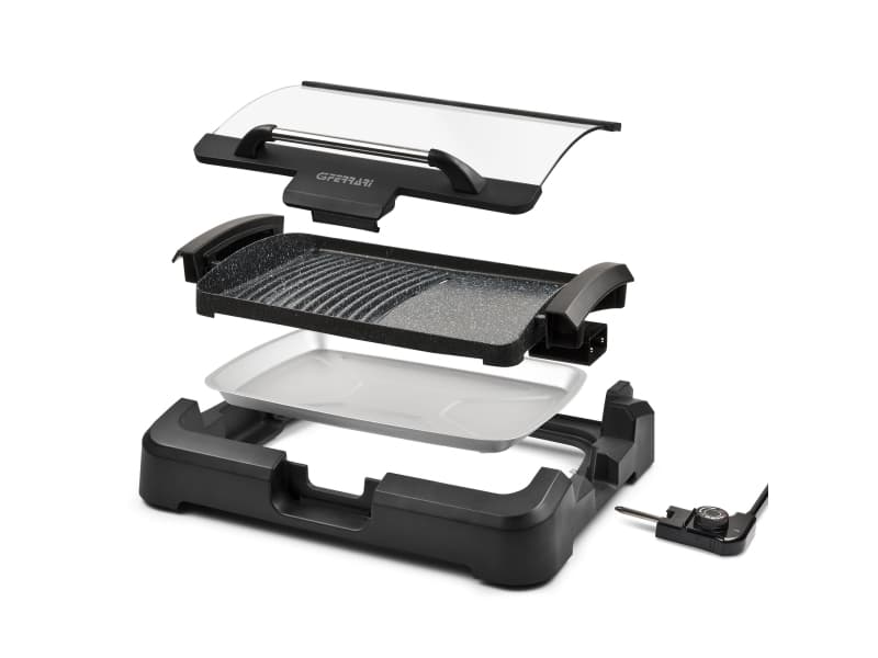 G3 Ferrari Gratella XL, Sort, Plast, 390 x 290 mm, 2200 W, 230 V, 50/60 Hz