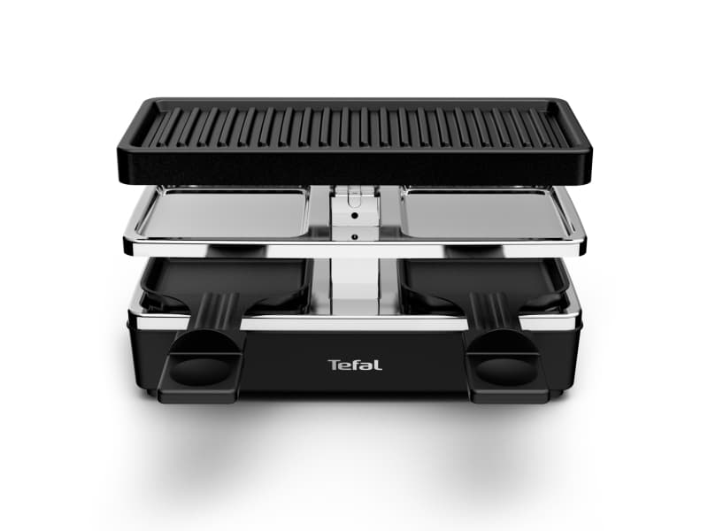 Tefal RE230812, Sort, Sølv, Rektangulær, Kina, 400 W, 148 mm, 241 mm