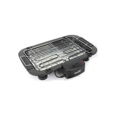 Elektrisk Grill Basic Home 2000W (49 x 36 x 10 cm) Sort