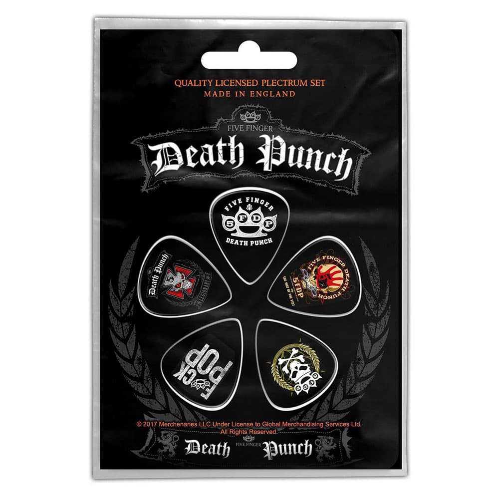 Five Finger Death Punch Plectrum Pack: Logos (Retail Pack)