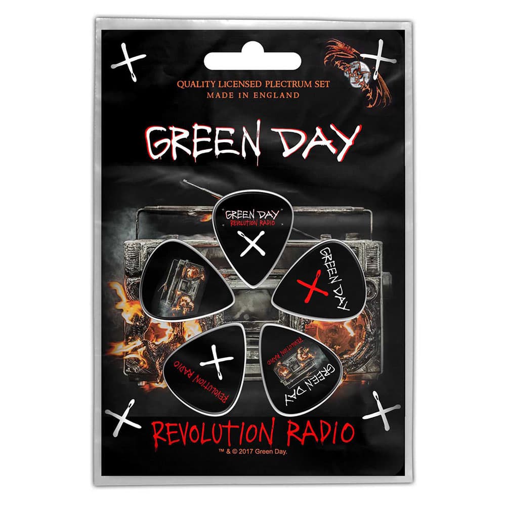 Green Day Plectrum Pack: Revolution Radio (Retail Pack)