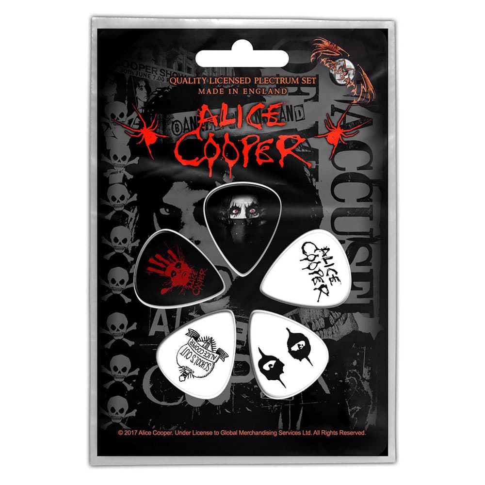 Alice Cooper Plectrum Pack: Eyes (Retail Pack)
