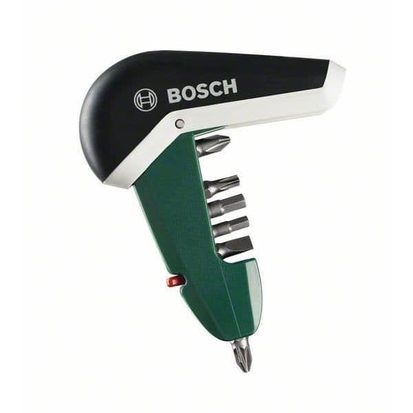 BOSCH-tarvikkeet - kompakti 6-bittinen räikkäruuvitaltta -