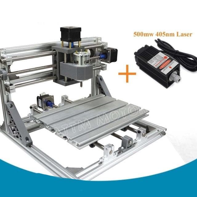 CNC 2418 fräs, lasergravyr med 500mw laser