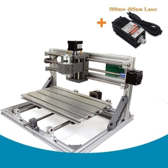 CNC 3018 router fräs, lasergravyr maskin 500mw laser