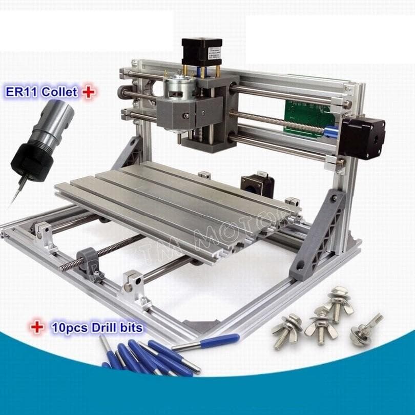 CNC 3018 router fräs, gravyrmaskin utan laser ER11