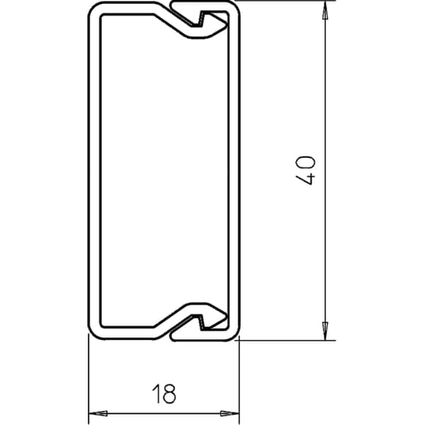 MINIKANAL M.TAPE WDK15040SRW 2000X40X15MM RENHVIT