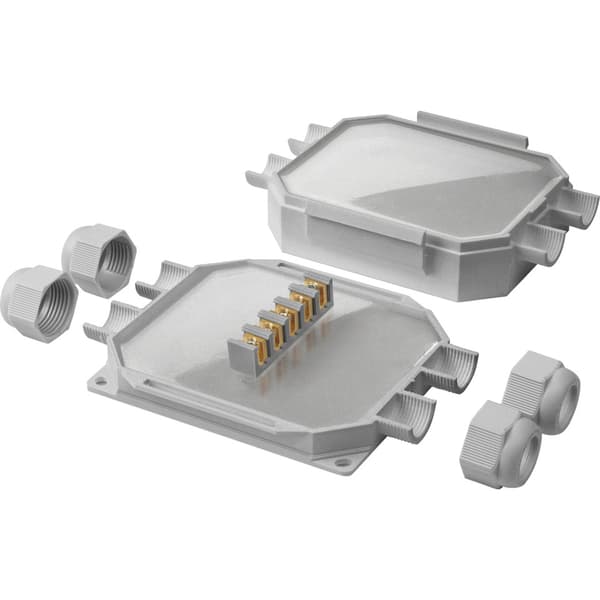 Prefylt IP68 koblingsboks 6mm² Gel Boks