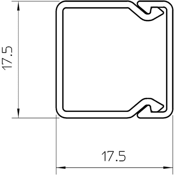 MINIKANAL M.TAPE WDK20020SRW 2000X20X20MM RENHVIT