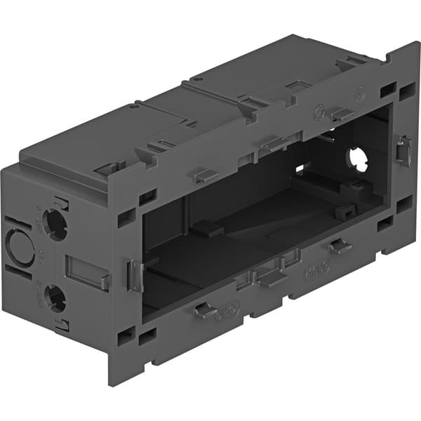 Kanal GK installasjonsboks trippel med baklokk modul 45 OBO