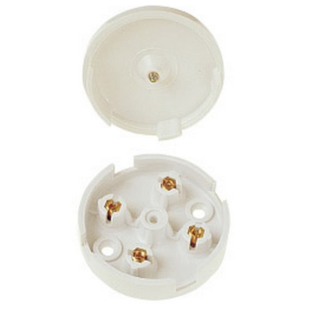 Dencon 5A Plastic Junction Box with Selective Entries (Pack Of 10)