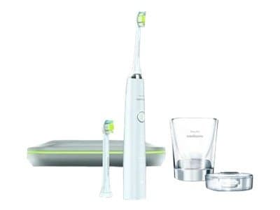 Philips Sonicare DiamondClean white + silver sonic toothbrush HX9332/04