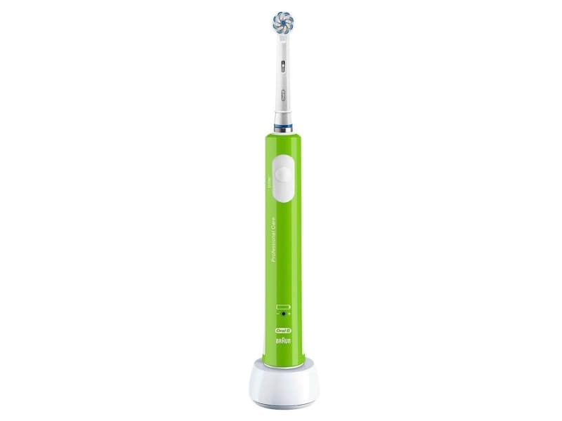 Oral-B Junior 6+, Barn, Roterande och oscillerande tandborste, Grön, 2 min,30 sec, 6 År, Batteri