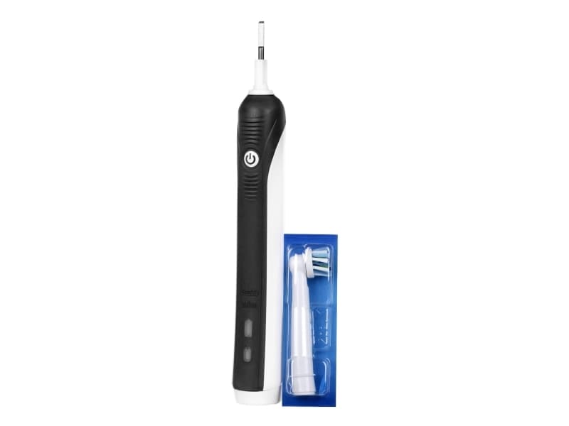 Braun Dantu šepetelis Oral-B Toothbrush PRO 750 For adults, Rechargeable, Operating time 2 min, Teeth brushing modes 1, Number of brush heads include